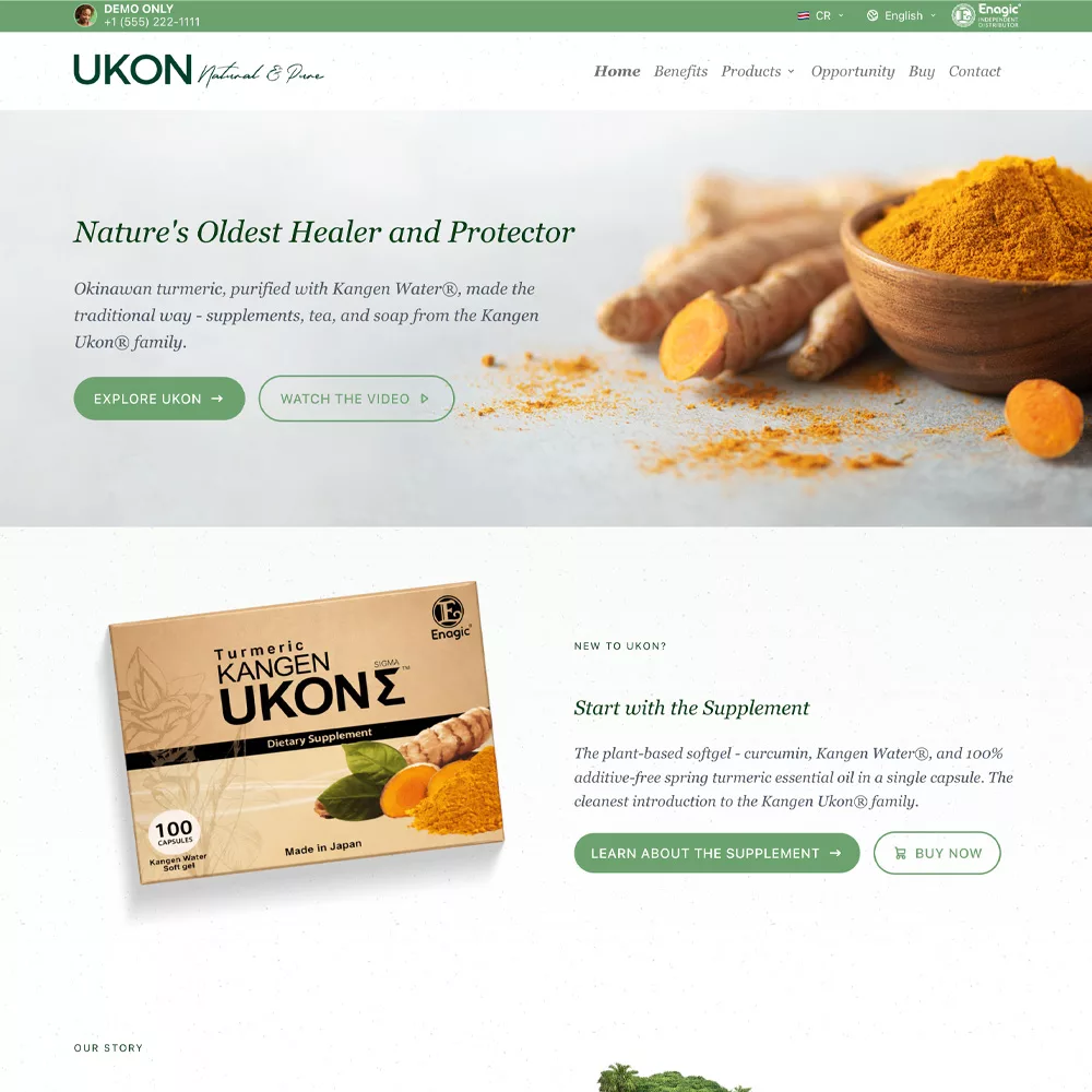 Kangen Ukon Supplements